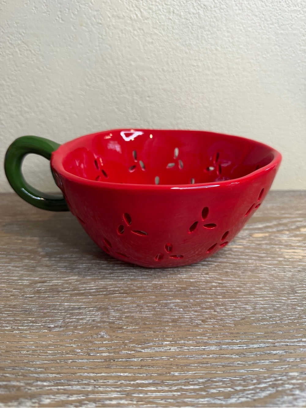 Strawberry Ceramic Bowl Strainer Target Bullseye Playground Spring 2026, New